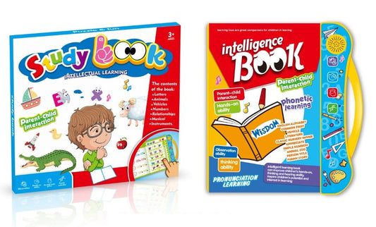 Intelligence E-Book for 3+ Year Kids - Learning Book with Sound