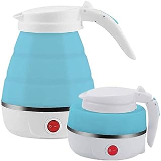 Foldable Electric Travel Kettle Dual Voltage Food Grade Silicone