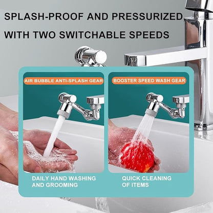 1080° Rotating Universal Splash Filter Faucet Extender