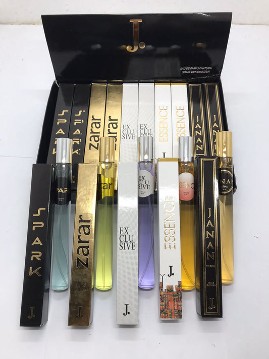 J. Travel Pencil Perfume - Pack of 5 - 35ml