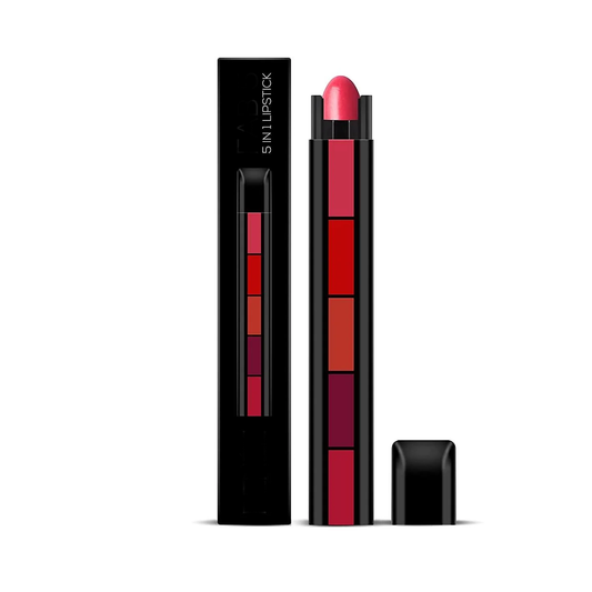 Huda 5 in 1 Matte Finish Lipstick - Pack of 2